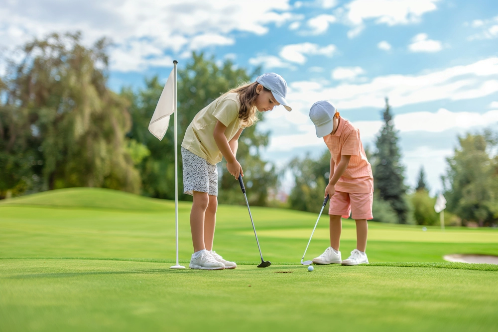 Imprezy rodzinne na polu golfowym