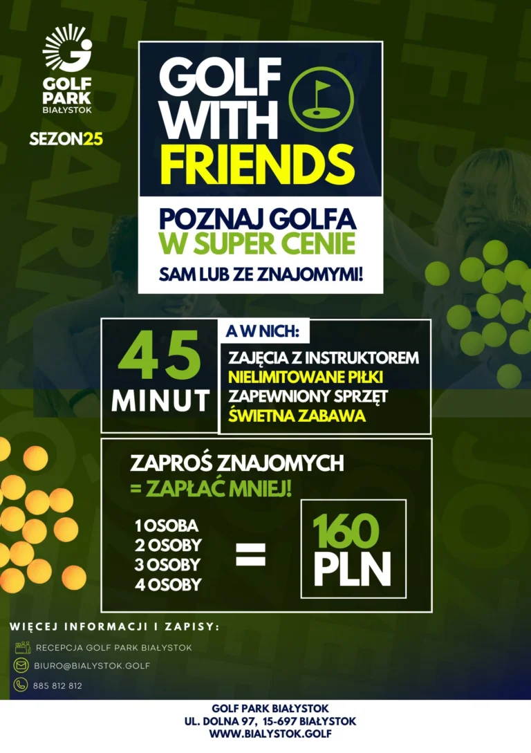 Plakat Golf With Friends