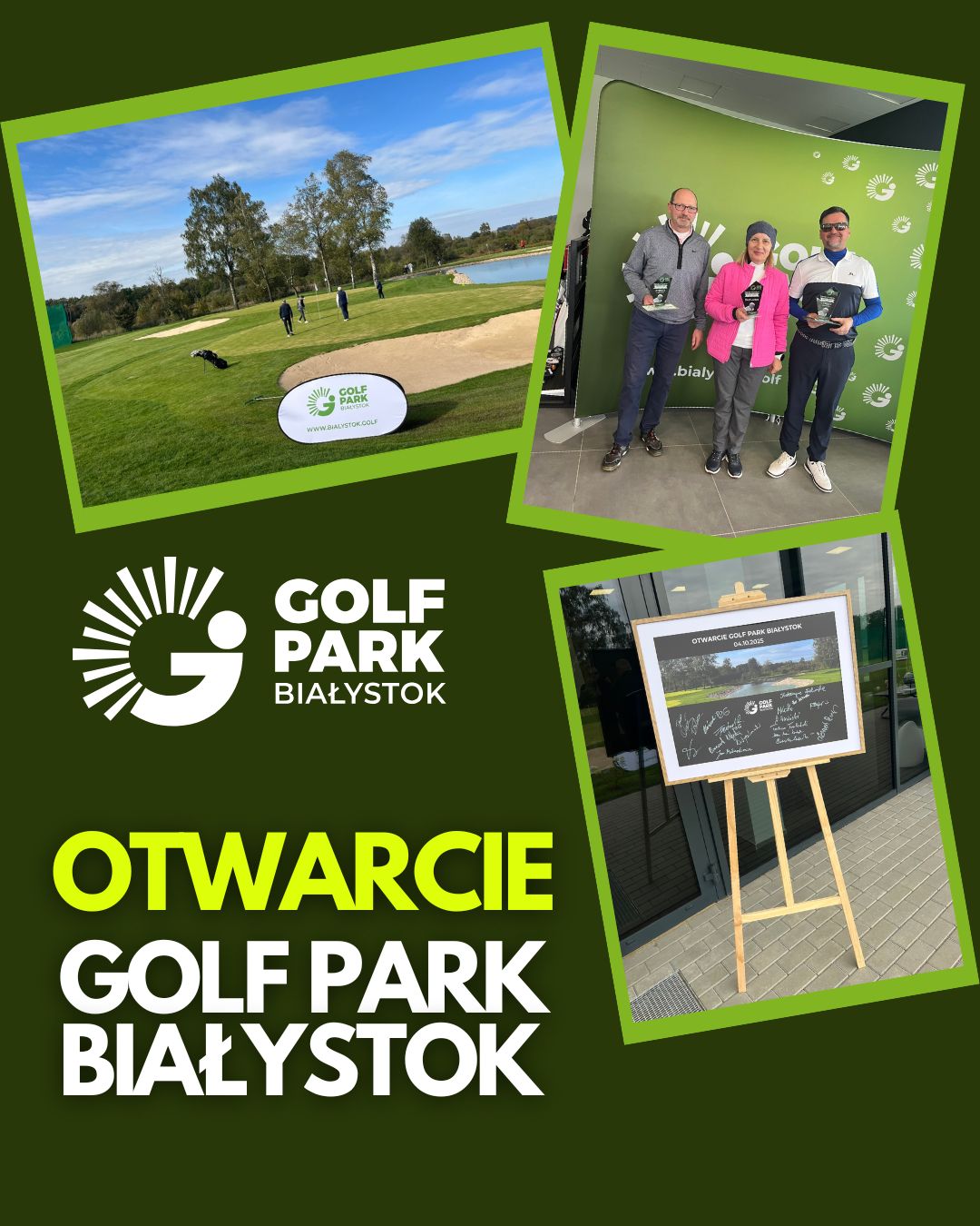 Uroczyste otwarcie Golf Park Białystok