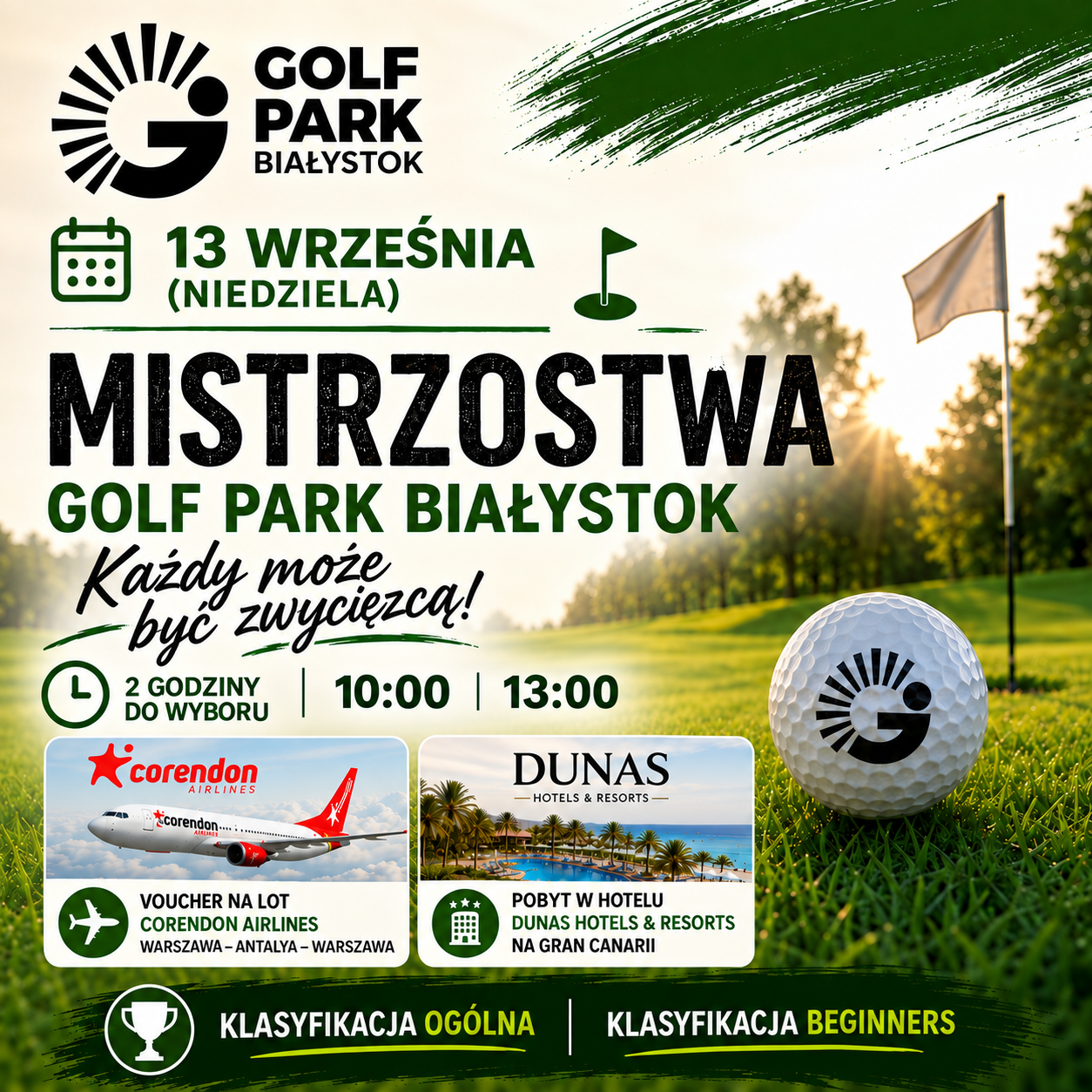 Mistrzostwa Golf Park Białystok