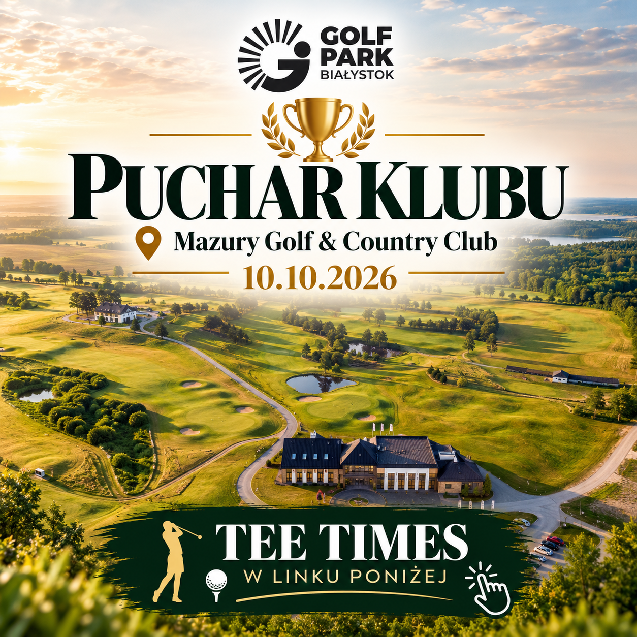 Puchar Klubu- tee times
